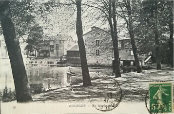 carte postale ancienne du Moulin de la Chappe